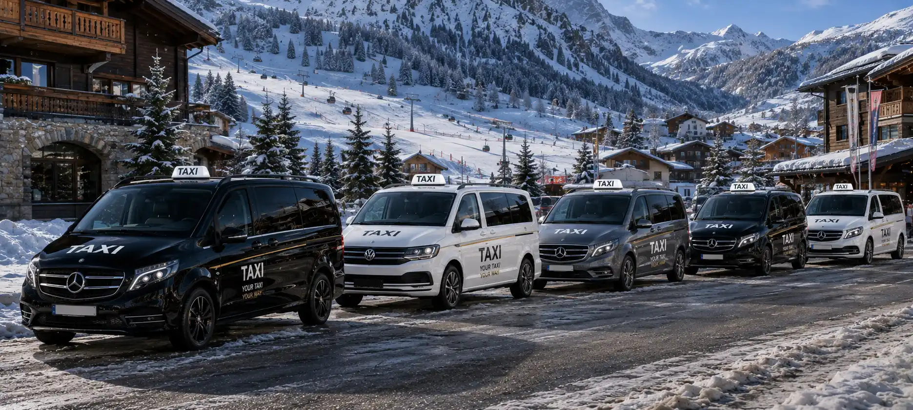 Après-ski and village rides in St. Anton — local taxi